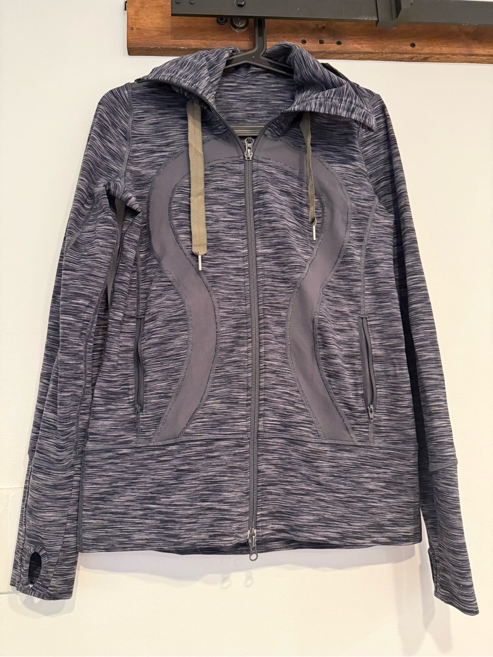 Lululemon Heathered Navy/Gray Define Jacket